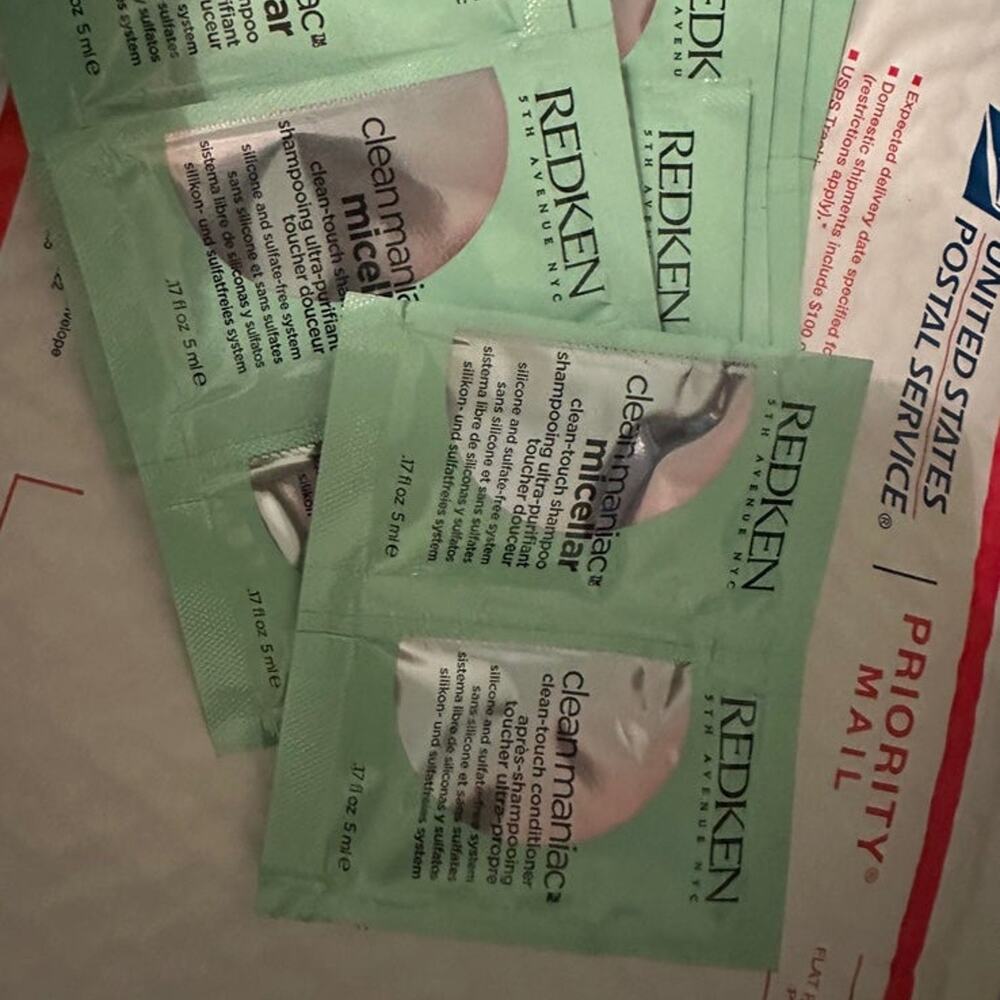 Redken clean maniac micellar shampoo conditioner‎ hair color travel